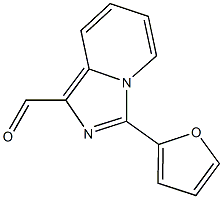 3-(2-furyl)imidazo[1,5-a]pyridine-1-carbaldehyde Struktur