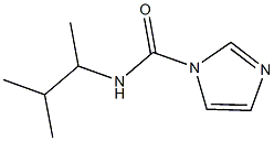 N-(1,2-dimethylpropyl)-1H-imidazole-1-carboxamide Struktur