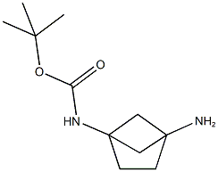 tert-butyl 4-aminobicyclo[2.1.1]hex-1-ylcarbamate Struktur