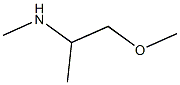 (1-methoxypropan-2-yl)(methyl)amine Struktur