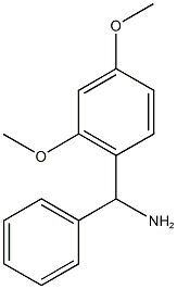 (2,4-dimethoxyphenyl)(phenyl)methylamine Struktur