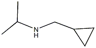 (cyclopropylmethyl)(propan-2-yl)amine Struktur