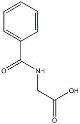 2-(phenylformamido)acetic acid Struktur