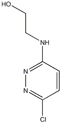 2-[(6-chloropyridazin-3-yl)amino]ethan-1-ol Struktur