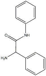 2-amino-N,2-diphenylacetamide Struktur