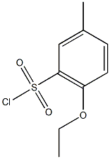 2-ethoxy-5-methylbenzene-1-sulfonyl chloride Struktur