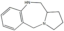 3,9-diazatricyclo[8.4.0.0^{3,7}]tetradeca-1(10),11,13-triene Struktur