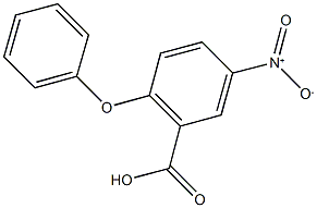 5-nitro-2-phenoxybenzoic acid Struktur