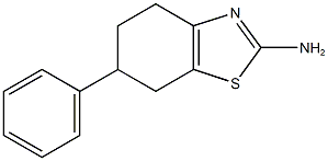 6-phenyl-4,5,6,7-tetrahydro-1,3-benzothiazol-2-amine Struktur