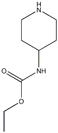 ethyl N-(piperidin-4-yl)carbamate Struktur