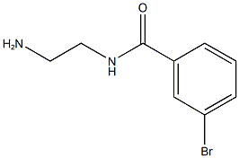 N-(2-aminoethyl)-3-bromobenzamide Struktur