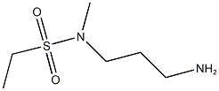 N-(3-aminopropyl)-N-methylethanesulfonamide Struktur