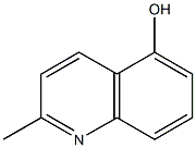 2-Methyl-5-quinolinol Struktur