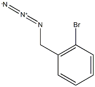 1-Azidomethyl-2-bromobenzene Struktur