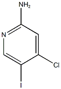 4-chloro-5-iodopyridin-2-aMine Struktur