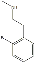 [2-(2-Fluorophenyl)ethyl]methylamine Struktur