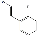 1-(-2-BROMOVINYL)-2-FLUOROBENZENE Struktur