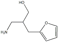 3-AMINO-2-(2-FURYLMETHYL)PROPAN-1-OL Struktur