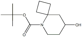 TERT-BUTYL 8-HYDROXY-5-AZASPIRO[3.5]NONANE-5-CARBOXYLATE Struktur