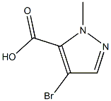 4-BROMO-1-METHYL-1H-PYRAZOLE-5-CARBOXYLIC ACID Struktur