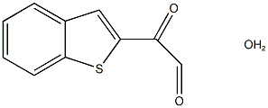 2-BENZO[B]THIOPHENEGLYOXAL HYDRATE, 95+% Struktur