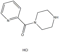 1-(PYRIDIN-2-YLCARBONYL)PIPERAZINE HYDROCHLORIDE Struktur