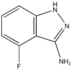 4-fluoro-1H-indazol-3-amine Struktur