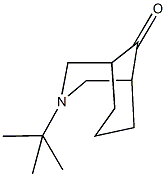 3-tert-butyl-3-azabicyclo[3.3.1]nonan-9-one Struktur