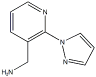 [2-(1H-pyrazol-1-yl)pyridin-3-yl]methylamine Struktur