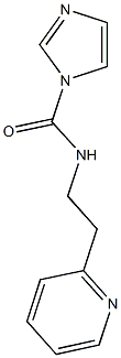 N-(2-pyridin-2-ylethyl)-1H-imidazole-1-carboxamide Struktur