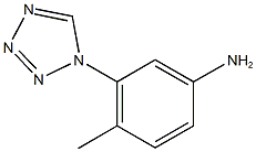 4-methyl-3-(1H-tetrazol-1-yl)aniline Struktur