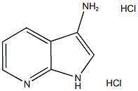 3-Amino-1H-pyrrolo[2,3-b]pyridine dihydrochloride Struktur