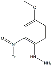 (4-methoxy-2-nitrophenyl)hydrazine Struktur