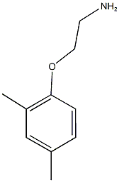 1-(2-aminoethoxy)-2,4-dimethylbenzene Struktur