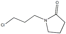 1-(3-chloropropyl)pyrrolidin-2-one Struktur