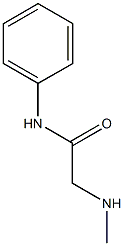 2-(methylamino)-N-phenylacetamide Struktur