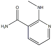 2-(methylamino)pyridine-3-carboxamide Struktur