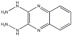 2,3-dihydrazinylquinoxaline Struktur