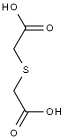 2-[(carboxymethyl)sulfanyl]acetic acid Struktur