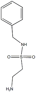 2-amino-N-benzylethane-1-sulfonamide Struktur