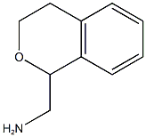 3,4-dihydro-1H-2-benzopyran-1-ylmethanamine Struktur