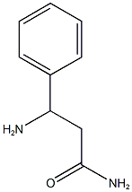 3-amino-3-phenylpropanamide Struktur