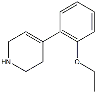 4-(2-ethoxyphenyl)-1,2,3,6-tetrahydropyridine Struktur