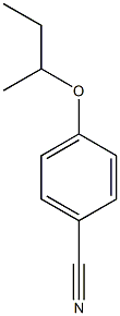 4-(butan-2-yloxy)benzonitrile Struktur