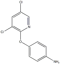 4-[(3,5-dichloropyridin-2-yl)oxy]aniline Struktur