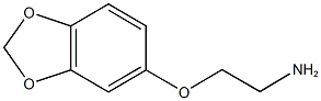 5-(2-aminoethoxy)-2H-1,3-benzodioxole Struktur