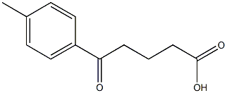 5-(4-methylphenyl)-5-oxopentanoic acid Struktur