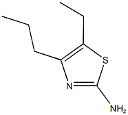 5-ethyl-4-propyl-1,3-thiazol-2-amine Struktur