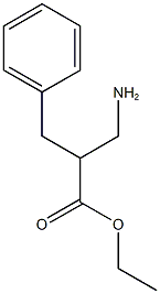 ethyl 3-amino-2-benzylpropanoate Struktur