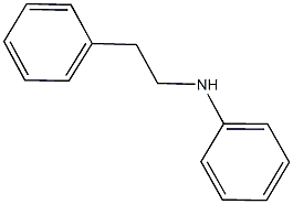 N-(2-phenylethyl)aniline Struktur